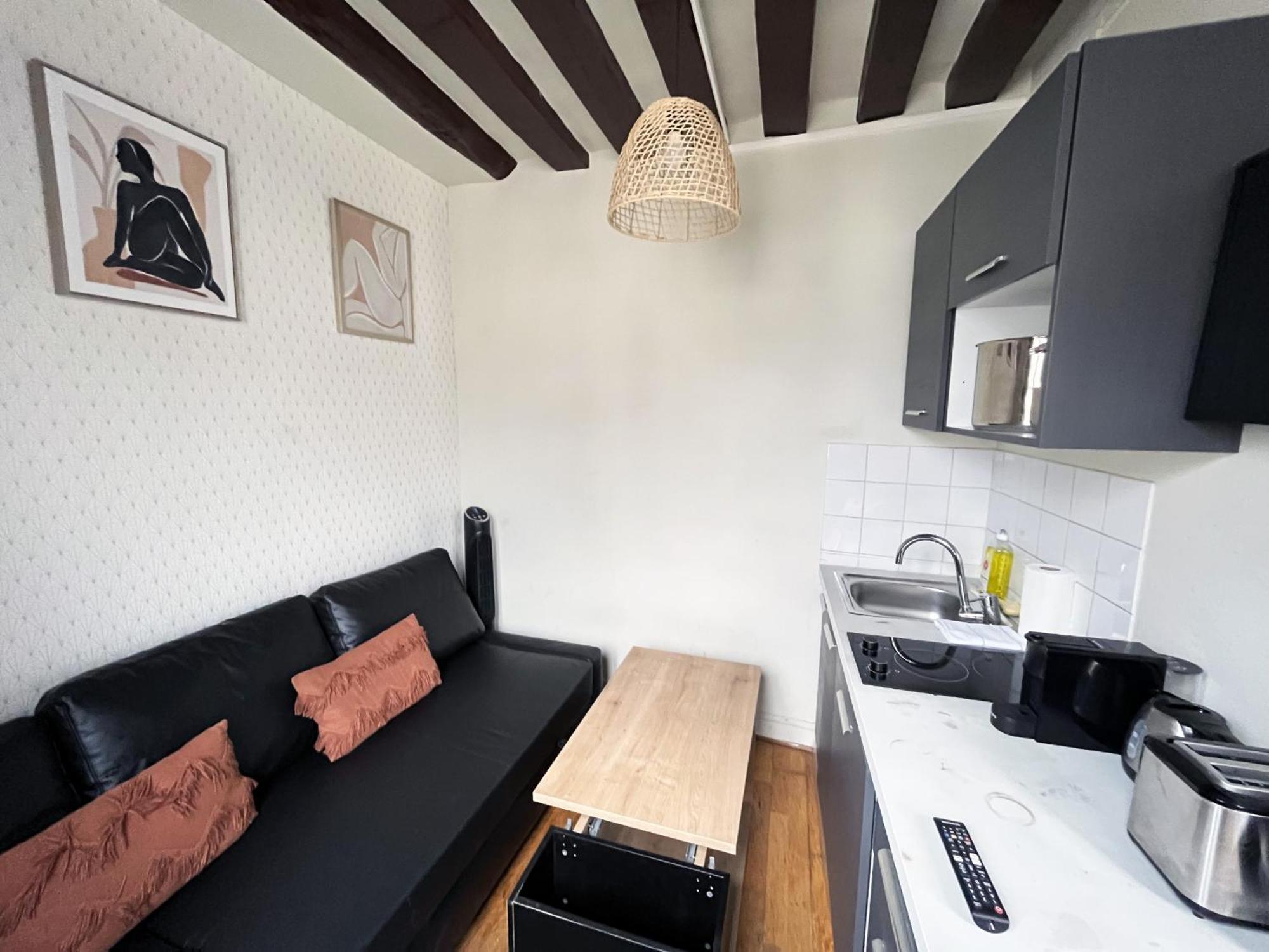 164 - Charming Studio In Center Of ปารีส ภายนอก รูปภาพ
