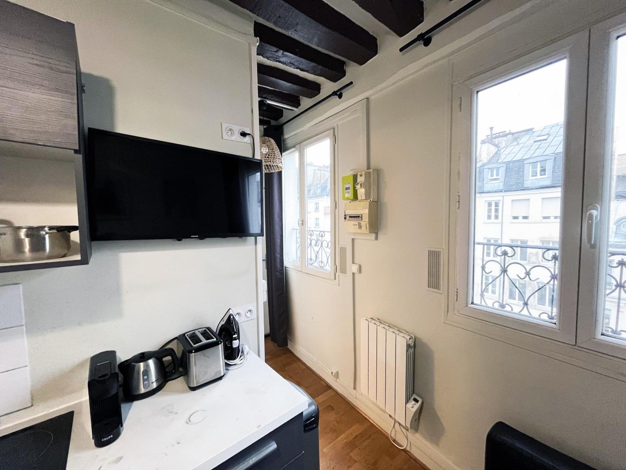 164 - Charming Studio In Center Of ปารีส ภายนอก รูปภาพ